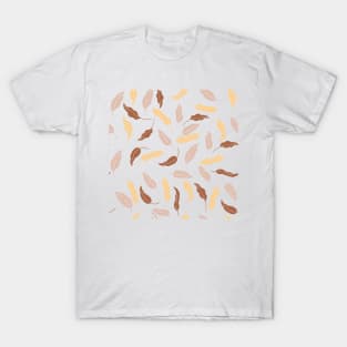 Abstract Leaves Patter T-Shirt